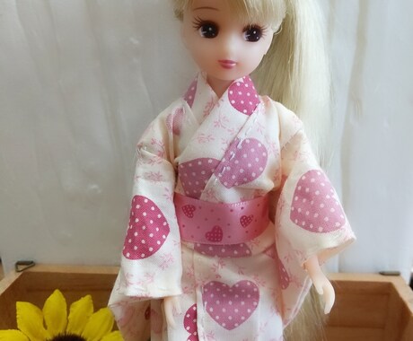 リカちゃん人形の浴衣をオーダーメイドで作ります リカちゃん人形の浴衣をオーダーメイドで作ります イメージ2