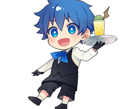 デフォルメキャラのイラストを制作いたします 動画や配信、グッズ、スタンプなどに イメージ2