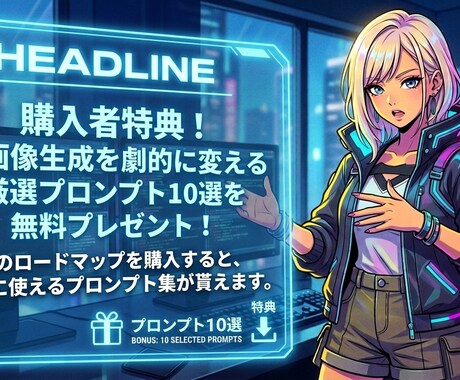 未経験OK！AI画像を用いた生成副業術を伝授します AI画像生成×副業術！経験がなくても副業で稼げるロードマップ イメージ2