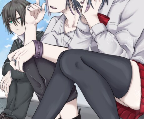 これが貴方のイメージイラスト!をご提供します ダークな世界観を充分にお届けします イメージ2