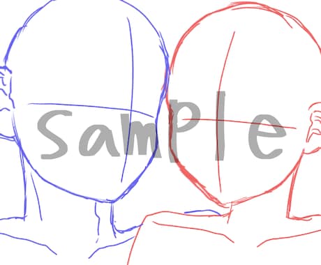 この構図で夢絵、イメージ似顔絵などを描きます 夢絵やカップルさんご夫婦などイメージ似顔絵も描いちゃいます！ イメージ2
