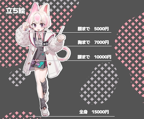 高クオリティのイラストを提供します 【アイコン/立ち絵/一枚絵etc.】最短即日！ イメージ2