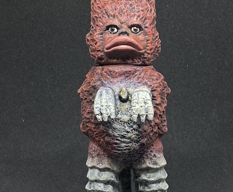 ソフビフィギュアの追加塗装、リペイントを行います ソフビ怪獣、ヒーロー、背面、リペイントやります！ イメージ2