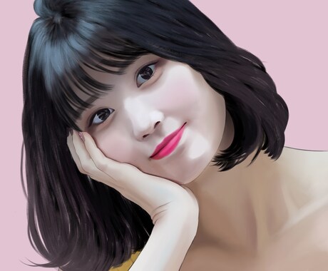 色々なタッチで素敵な似顔絵をお描きします お写真をもとにご自身やお知り合いの方などを魅力的に描きます。 イメージ2
