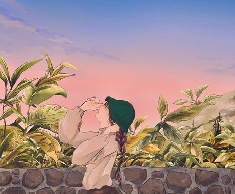 山や自然の背景をメインにイラストを描いてます アウトドアのイラストや、背景イラストは是非！ イメージ2