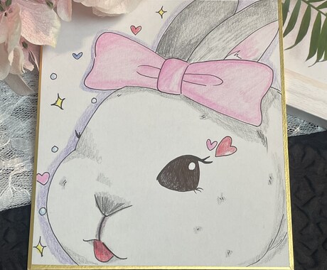 可愛くて癒されるあなただけのウサギさん描きます ウサギさんや動物が好きな方向け！ イメージ2