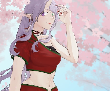 ミニキャラ・バストアップイラスト 制作いたします イメージ1