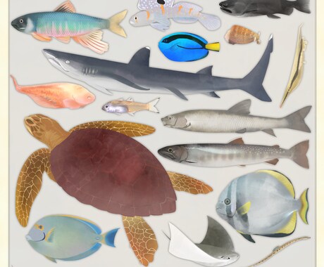 生き物特化のイラスト制作します ライブ外納品をご希望の方はこちら！ イメージ2