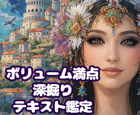1件3000円☆テキスト鑑定します 相手の気持ち・これからどぉなる？どんな悩みも深掘りします イメージ1