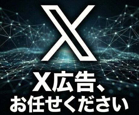 X（旧Twitter）広告運用代行します X広告、出稿してみたいと考えていた方へ！ イメージ1