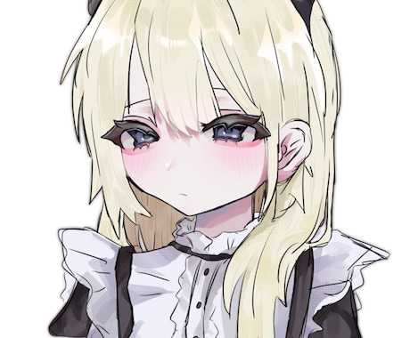 可愛い女の子のイラストを描きます 白背景の全身または背景ありの胸上のイラストです イメージ2