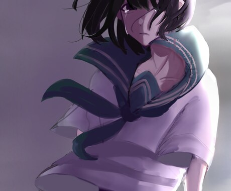 可愛い女の子♡個性的で印象的なイラストを描きます 最大限の個性を引き出し、あなた用のイラストをご用意します イメージ2