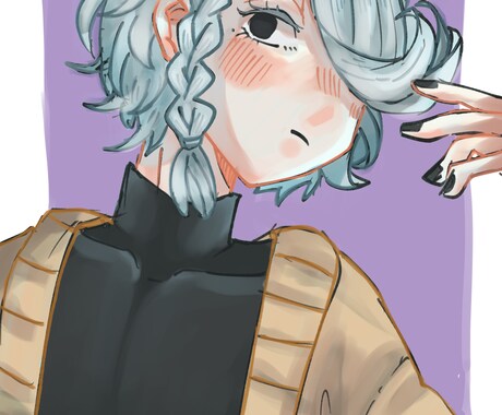 TRPG向け立ち絵／アイコン作成致します TRPGで使えるキャラクターのアイコンや立ち絵、表情差分作成 イメージ2
