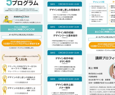 集客につながるランディングページを制作します 初めての方も安心してご相談ください イメージ2