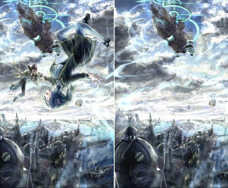 背景・風景画・コンセプトアートを描きます ゲームや動画用画面の背景・ヘッダー・創作の世界描写 イメージ1