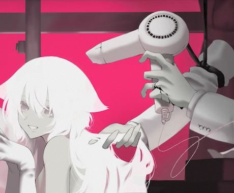 歌ってみた・配信・動画等に使用するイラスト描きます 歌ってみた・楽曲・各種動画に合わせたイラストを描きます！ イメージ1