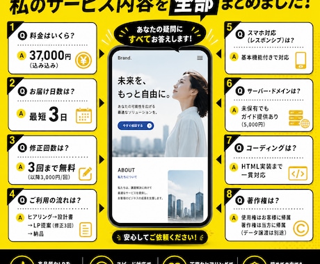 商品の魅力を伝えるLPを制作します 世界観設計から公開まで一括対応 イメージ2