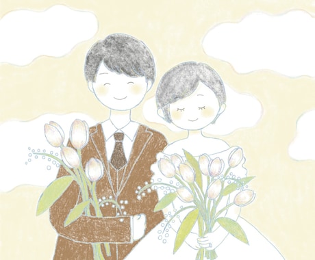 アイコンにも〇ラフ可愛いイラスト描きます 用途に合わせてオリジナルイラストお描きします！ イメージ2