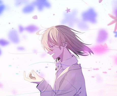 イラスト描きます 中性的な子が得意です。とても可愛らしく描いてみせます。 イメージ2