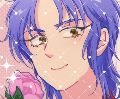 アイコンイラストお描きします ＳＮＳなどに使えるアイコンを制作いたします！ イメージ2