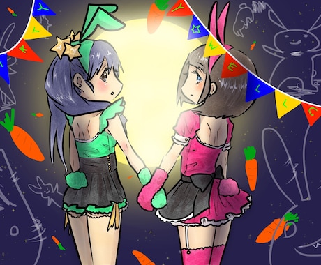 デジタルイラストをご提供致します なるだけご依頼者様のご希望に沿えるよう努力致します。 イメージ2