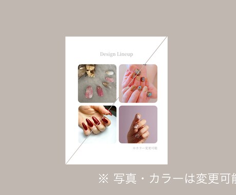ネイルサロン向けインスタ用の画像を制作します Instagram投稿にそのまま使えるデザイン制作します。 イメージ2