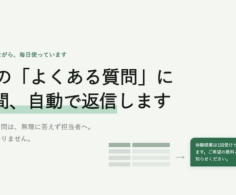 塾・教室を運営する私がLINE自動応答を作ります 買い切り｜自分の教室の問い合わせ対応で毎日使っています イメージ1