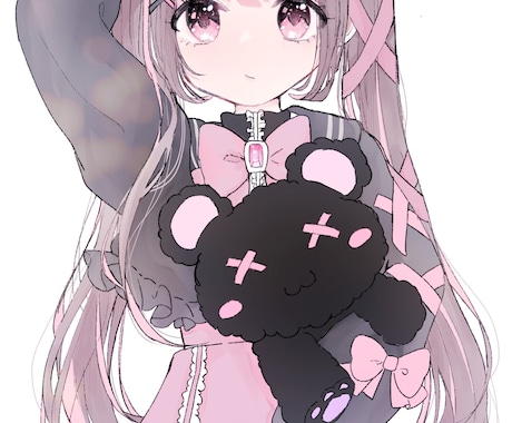 一枚絵やSNSなどのアイコン描きます 配信画面やSNSのアイコンヘッダーに！ イメージ2