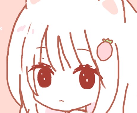 かわいいアイコンを描きます 動画にも使えるシンプル的で、可愛いアイコンの絵が欲しい方へ イメージ1