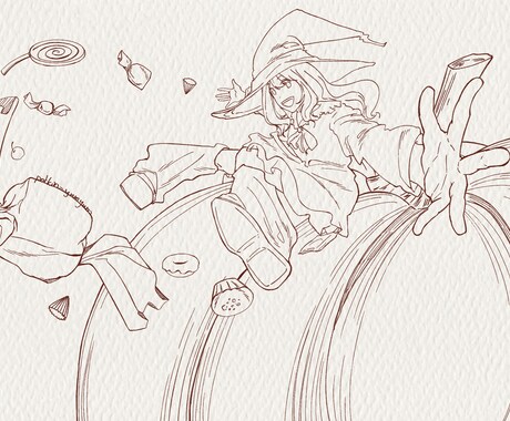 ご希望に合わせてイラストを描きます あなただけのイラストを丁寧に仕上げます イメージ2