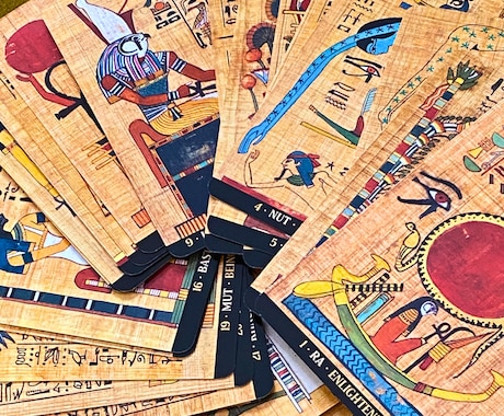あなたの抱えるお悩みへのメッセージをお届けします 古代エジプトの神々と共に、あなたの人生を読み解きます イメージ2