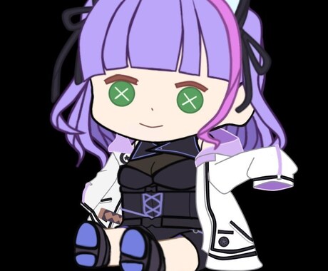 デフォルトシンプル立ち絵のみ作成します イメージ1