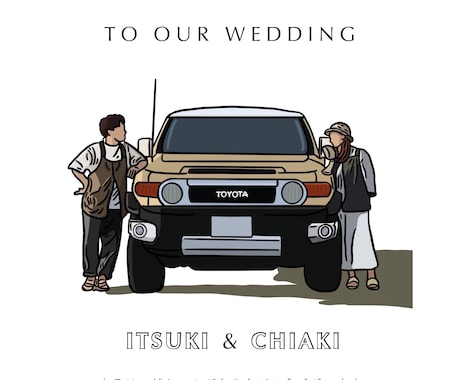 世界に1つのウェディングボードを心を込めて描きます 「一生の思い出を、ずっと飾れるカタチに。」 イメージ2