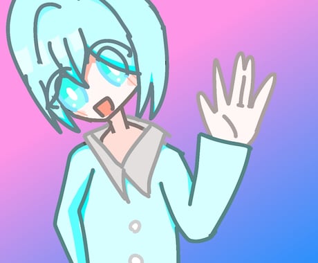 ポップなSNSアイコンの制作承ります ポップでデザイン性抜群のSNSアイコン目指します！ イメージ1