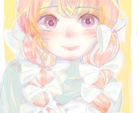 1月限定価格！世界でひとつ❤︎のアイコン等描きます 動画用、CDジャケ、表紙、挿絵、広告イラストなどお気楽に！ イメージ1
