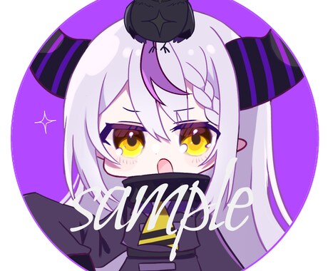 Twitterで使えるミニキャラアイコン制作します インスタなどのSNSで使える可愛いアイコンお描きします！ イメージ2