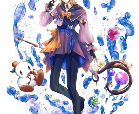 魅力的な探索者立ち絵描きます 様々な絵柄や塗りでご希望の立ち絵を描きます！ イメージ2
