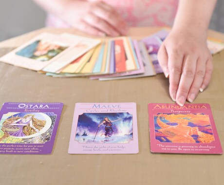 ご希望のテーマについてオラクルカードで占います 今後の人生やライフスタイルに活かせる内容をお伝えします☽꙳ イメージ2