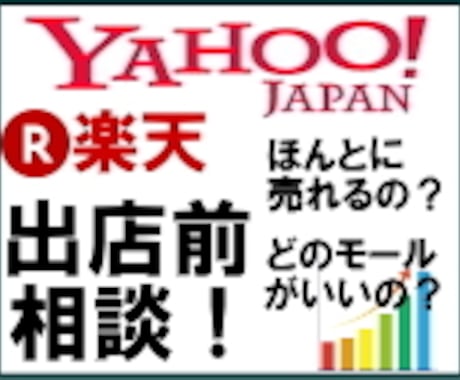 現役コンサルが楽天 ヤフー出店の相談を承ります 楽天 Yahoo の出店をすべきか一緒に考えましょう イメージ1