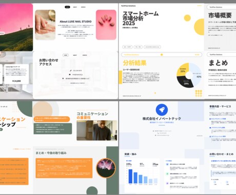 ビジネス特化の‘見てわかりやすい‘資料作成します 現外資コンサルが作成！ビジネス向けパワポ資料 イメージ2