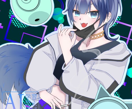 可愛い女の子のイラストを丁寧に描きます アナタの推しと目の会うイラストを現役オタク絵師がお届けします イメージ2
