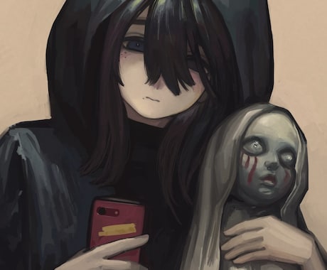 かわいい、かっこいいアイコン描きます 厚塗りイラストでSNSで使えるアイコンを描きます！ イメージ1