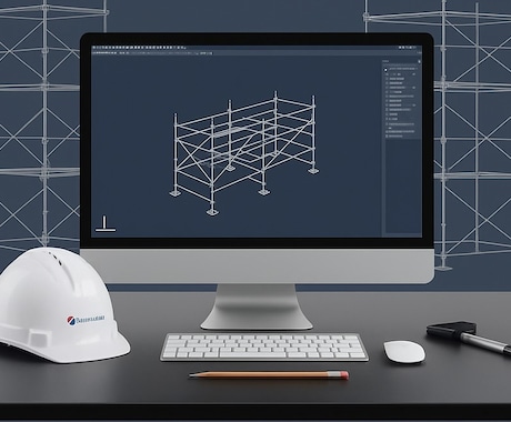 足場図面の読み方・考え方講座！現場経験者が教えます 現役の鳶が教える！足場図面の読み方・考え方講座です イメージ1