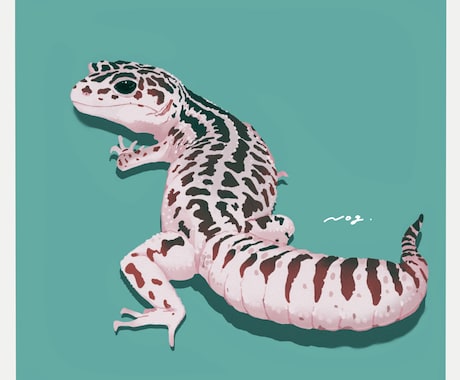全生物歓迎★シンプル背景のペットのイラスト描きます 魚類・爬虫類・両生類・哺乳類・昆虫… なんでも歓迎です✨️ イメージ1