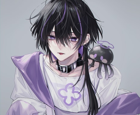 女性向け◎イラスト作成します 中性的な男性が得意です。細かいご要望も対応致します！ イメージ2