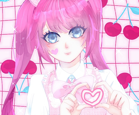 アイコン/サムネ/グッズ/立ち絵イラスト作成します 淡い厚塗り水彩のような雰囲気のイラストです イメージ2