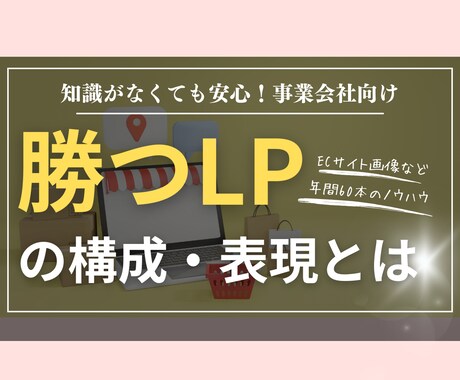 売れるLP制作/デザインワイヤーに対応します 年間60本以上のLP制作実績！売れるコピーとワイヤー設計 イメージ2