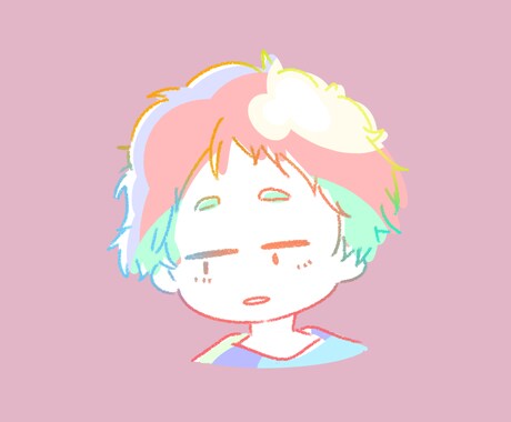 ふわふわな似顔絵描くですます もこふわなゆる〜い似顔絵です！少し服も描くよォ！ イメージ2