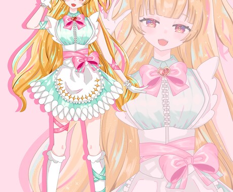 立ち絵を作成いたします Vtuber様のお手伝いをさせていただきます！ イメージ2