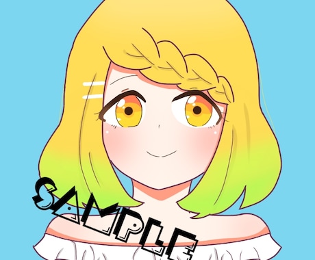 SNSで使用できるアイコンを作成します 自分だけのアイコンが欲しいと思っているあなたにオススメ！ イメージ2
